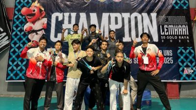 Karateka PPIM Ngruki Raih 5 Emas di Kejurwil LEMKARI Soloraya 2025